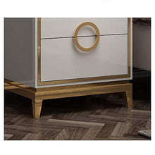 LSX-Comodino Comodino, Moderno e Minimalista Classico Minimalista, Placcato Oro Chiaro, Angolo Letto da Una Camera da Letto, Che Si sviluppa su Tutto l'armadio, Adatto per: Soggiorno/Camera da Letto