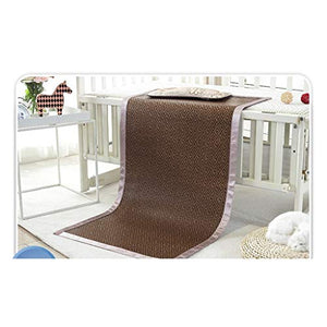 MBY Materassino in bambù, Bambino Bambini Doppia Faccia Stuoia Scuola Materna Pisolino Sedili in Rattan, può Essere Personalizzato (Size : 100×200cm)