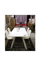 CAMINO A CASA - Tavolo da pranzo laccato, 150 cm, colore: Bianco