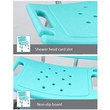 MGMDIAN Poltroncina da Bagno in Lega di Alluminio Vecchio - Sedia da Doccia Sgabello da Bagno per Donna Incinta - Panca Doccia per docce Accessori da Bagno