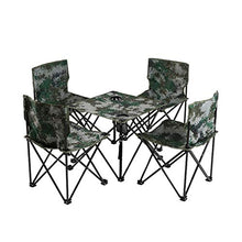 RUIMA Tavolo pieghevole per esterno portatile e sedia set tavolo pieghevole per picnic all'aperto e sedia stallo per barbecue, sedia pieghevole per riporre tavolo e sedia portatili, tavolo e sedia pos