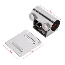 Alomejor pesca in acciaio INOX scatola porta ombrello, alta resistenza regolabile ombrello staffa supporto base
