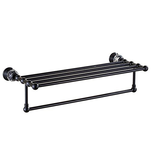 MBYW Portasciugamani Moderno Minimalista Portasciugamani Elegante per Il Bagno di Moda Portasciugamani da Terra in Alluminio Nero con portasciugamani da Terra  Adatto per Bagno,Cucina, Ufficio