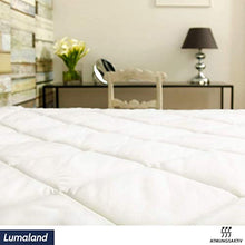 Lumaland Coprimaterasso in Microfibra Extra-Morbido Imbottito Copertura Materasso con Angoli Misura 140x200cm