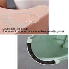LZL Sgabello WC Multi-Funzione Antiscivolo vasino vasino Bagno Bagno Sgabello Sgabello Uso in Qualsiasi Bagno Vasino Tozzo (Color : Green, Dimensione : Conventional)