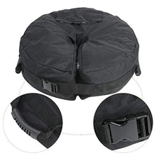 Pwshymi Sacchetti di Peso Accessori fissi per Esterni Forma Rotonda per Campeggio per terrazza da Giardino per ombrellone da Esterno