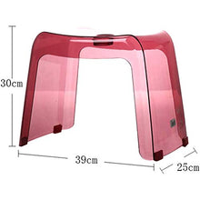 SHZSR Poggiapiedi Sgabello Piccolo Vecchio Bagno Antiscivolo Bagno Sgabello da Bagno Uso Multifunzionale in plastica Spessa per Uso Domestico