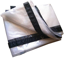 per Esterno, Patio e Giardino al di Fuori della Copertura Piana di Fondo Esterna Impermeabile Pust a Prova di Tenda da Campeggio Trasparente con Occhiello in Metallo, 120 g / □ (Size : 5mX6m)
