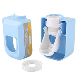 Tarente Distributore di dentifricio a Muro Distributore Automatico Squeezer Dentifricio Supporto Dentifricio Bagno (Blu)