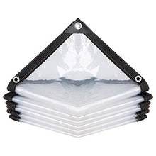 MTYLX Telone Multiuso per Esterni, Telo, Pellicola Isolante Impermeabile Leera in Plastica per Serra, Copertura Antipolvere,Chiaro,3X6M
