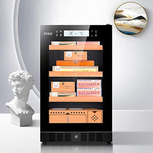 Umidificatori Humidor Cigar Cabinet Sigaro Idratante Gabinetto Di Legno Solido Cigar Cabinet Tea Gabinetto Ice Bar Governo Del Vino Silenzioso Fumo Governo In Grado Di Memorizzare 500 Sigari
