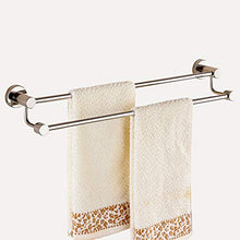 Towel Rack Bagno in Acciaio Inox 304, portasciugamani Traforato Porta salviette Doppio palo, Dimensioni: 30cm