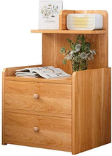 AIYIXUE utile comodino comodino 2 cassetti camera da letto semplice armadio 36,5 x 30 x 60 cm