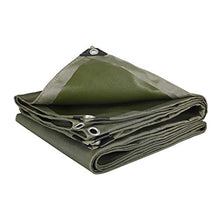 HQQ Telo Antipioggia Resistente all'Usura for coperture for Esterni Telo for Suolo Verde 600g / m² (Size : 3x4m)