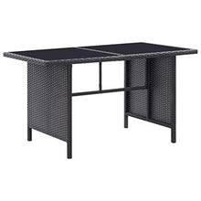 Tidyard Set Divani da Giardino, Set Divano Esterno con Cuscini in Polyrattan Nero 6 pz