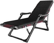 Sedia a sdraio pieghevole con cuscino traspirante, cuscino e poggiapiedi, adatta per giardino, campeggio, piscina, spiaggia