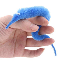 Magic Twisty Fuzzy Worm Wiggle Moving Sea Horse Kids Trucchi magici per commedie da Strada per Bambini