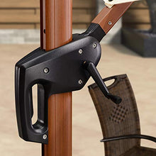 Ombrello quadrato con motivo a foglia viola, 3 m, in legno, per patio o esterni, ombrellone da giardino, Stivaletti da pioggia zebrati - Bambini