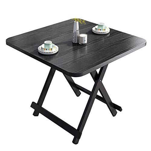 Tavolo Da Tavolo Pieghevole Tavolo Quadrato Portatile Multifunzione, Semplice Tavolo Da Pranzo Pieghevole Per Uso Domestico, Non È Necessario Assemblare, Piegare A Metà, Adatto Per Studio, Ufficio, Ri