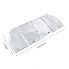 BESTonZON Strumento per Cucina con Schermo a spruzzo di Olio in Foglio di Alluminio 120 x 50 cm