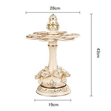 LDM Porta calici Porta Bicchiere da Vino Porta Calice da Appendere Decorazione Soggiorno Creativo Portabottiglie in Ceramica, Beige, 42 * 28 * 28 cm, per la casa