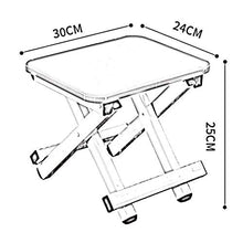 Sedia Pieghevole Multifunzionale in Legno massello Spesso Antiscivolo Portatile salvaspazio Panca Adatta per Barbecue, Spiaggia e Giardino Verde, Nero