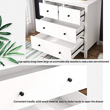N/Z Attrezzatura per la casa Articoli per la casa Scarpiera/Armadietto Cassettiera Bianca in Stile Cassettiera Multifunzionale ad Alta capacità Scarpiera