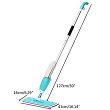 SSAYY Mop Mop A Getto d'Acqua 360 Mop A Testa Rotante E Panno per La Pulizia Rosso Mop Strumenti per La Pulizia A Secco della Casa