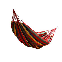 MEILUAIMU Ice Mesh Hammock Altalena Singola Antiaderente a Strisce Rosse 280 * 80 con Custodia in Corda Amaca da Esterno antiribaltamento
