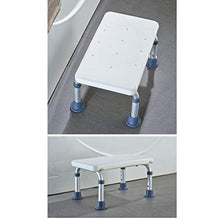 LYP Sedia Comoda per Anziani Bagno Regolabile Sgabello per Doccia Bambino Bagno Step Stool Telescopico Foot Chair