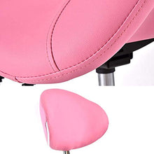 SXRDZ Scopare del salone di massaggio Sedia con schienale regolabile girevole idraulico a gas di sollevamento ergonomico Sgabello for saloni manicure tatuaggio di terapia di massaggio di bellezza salo
