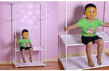 JINPENGRAN Armadio, Forte capacità portante, buona stabilità 105X45x175cm