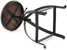 DEWUFAFA Sedia Bar Stool, Vintage Antico Alto Sgabello, Stile Industriale, Altezza Regolabile .Sedia da Ufficio