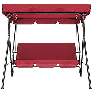 XBXB Baldacchino per Dondolo da Giardino & Sedia A Dondolo di Ricambio Materiale Poliestere, per Amaca da Esterno, Grande per Il Parasole