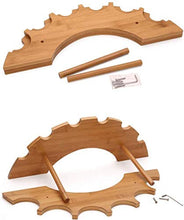 Scaffale Legno Porta Vino Portabottiglie Per Vino Pratico Scaffale Per Bottiglie Di Vino- Decorazioni Per La Casa Artigianato Portabottiglie, Contiene 6 Bottiglie Di Vino