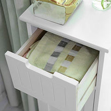 Bicaquu Armadietto da Bagno, Armadio da Bagno, Armadio da Bagno Multiuso 30 * 30 * 81,5 cm per Ufficio Domestico
