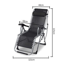 Sywlwxkq Sedie Zero Gravity, Sedie reclinabili Pieghevoli, Sedie da Spiaggia, Sedie a Sdraio, Lettini Prendisole, Reclinabili, Lettini Prendisole per Patio Esterno da Giardino, Larghezza su