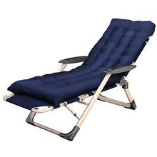 SHUAIIJUAN Sedia per il tempo libero domestico Pieghevole Patio Lounge Recliners esterna giardino Sdraio Sdraio con l'ammortizzatore 5 Livello altezza regolabile for Pool Side, campeggio, spiaggia, De