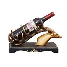 LHQ-HQ Bottiglia di Vino Wine Rack Rack Retro Wine Rack casa Resina Wine Rack Decorazione Creativa di Bottiglia di Vino Rack Regalo della Decorazione