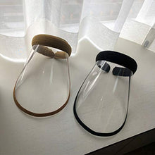 PRETYZOOM Visiera di Sicurezza Visiera Protettiva Visiera Integrale Visiera Protezione Antigoccia Sputo Tappo di Cottura a Prova di Olio per Cucina All'aperto (Kaki)
