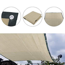 Raguso - Parasole in tessuto a rete per balcone, 2 x 2 m