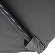 Mendler Ombrellone Giardino Spiaggia Acerra 3m Senza Base Grigio
