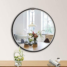 Chenbz Specchio per Il Trucco Grande Specchio Rotondo Specchio da Bagno in Stile Europeo a Muro Specchio da Bagno Decorazioni per la casa Vanità