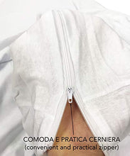 Tex family COPRIMATERASSO PROTECK con Cerniera Zip in Jersey di Puro Cotone Elasticizzato - 1 Piazza