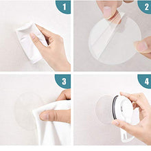 ZXCASDF Robusto Mobilia Appeso Mop Cremagliera Aspirazione Gancio della Tazza del Supporto del Gancio Non-Marcatura Libera Punzonatura della Clip Mop Carta Forte Risparmiare Appendiabiti Spazio Scopa