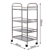 LYM &ripiano di stoccaggio Moda Spesa, Cucina Rack Forno a microonde Quattro Livelli di Bagagli da Bagno Ufficio Organizzatori Scaffale di Finitura