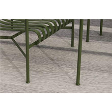 CGBF-Set di Mobili da Tavolo per Sedie da Giardino in Ferro da Esterno A 3 Pezzi,Set da Bistrot da Tavolino da 70cm