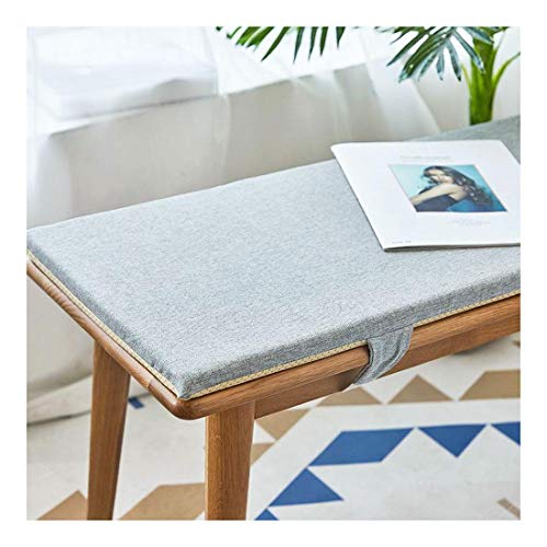 Panca Giardino Cuscino 2 Tappetini Per Mobili a 3 Posti | Antiscivolo Traspirante | Mobili Giardino Interni Esterni Tavoli Pranzo | Cuscinis Spugna Durevoli,C-140 * 30 * 2.5cm