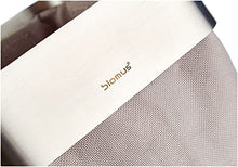 blomus Portasciugamani per ospiti, in acciaio inox opaco, tortora, 16 x 15 x 25 cm