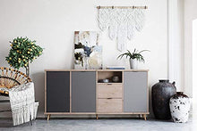Armadietto laterale Pasto, comò, credenze, moderno, nostalgico, soggiorno corridoio camera da letto cucina pranzo,Sideboard 02